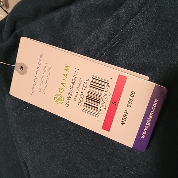 NWT: GAIAM Asana Jogger Pants - Picture 12 of 12